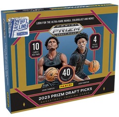 2023 Panini PRIZM Draft Picks Collegiate Basketball Hobby Box FOTL (First Off The Line)